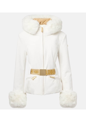 Goldbergh Prezioso faux fur-trimmed down ski jacket