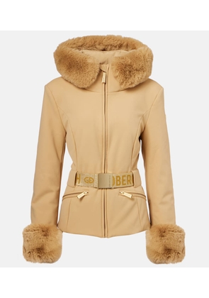 Goldbergh Prezioso faux fur-trimmed down ski jacket