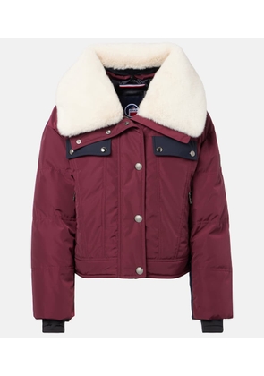 Fusalp Lakki faux fur-trimmed ski jacket