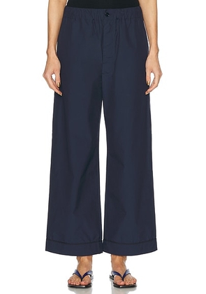 OURS THE BRAND The Essenza Pant in Blu Marino - Navy. Size L (also in M, XL).