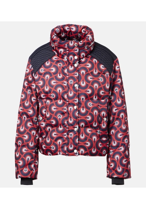 Fusalp Tatum printed quilted ski jacket