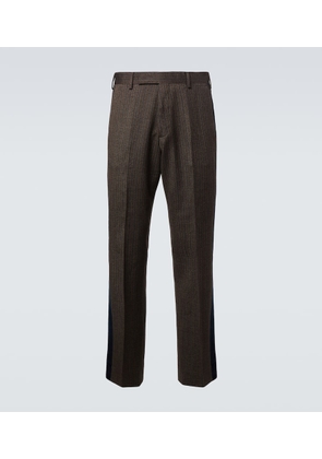 Wales Bonner Alto pinstripe wool-blend slim pants