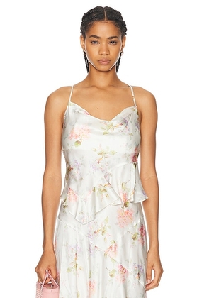 LoveShackFancy Valetta Cami in Pearl Drop - Ivory. Size M (also in ).