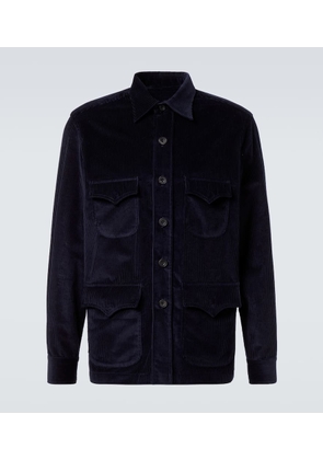 Rubinacci Cotton corduroy Western shirt