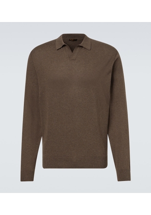 Rubinacci Cashmere polo sweater