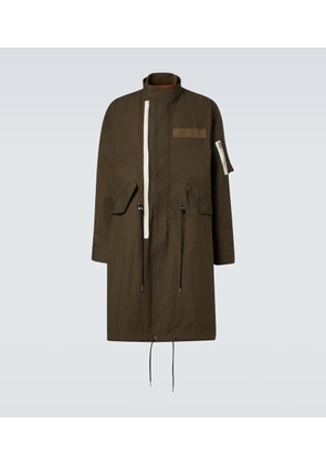 Sacai Cotton-blend ripstop jacket