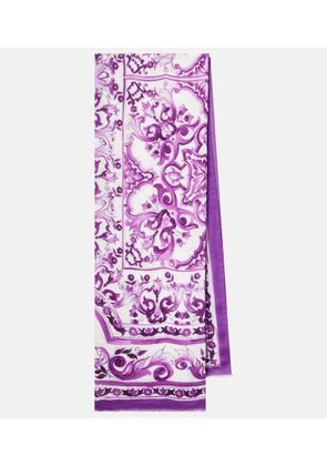 Dolce&Gabbana Majolica scarf