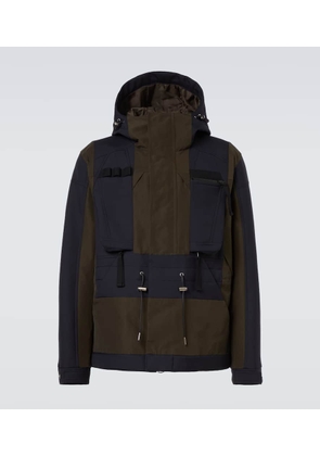 Sacai Colorblocked technical jacket