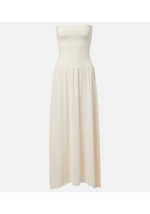 Eres Oda strapless crepe jersey maxi dress