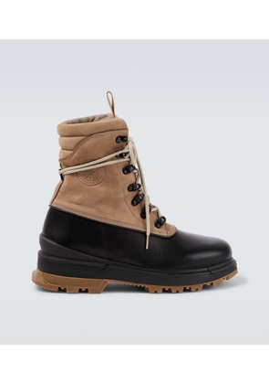 Canada Goose Leo leather lace-up boots