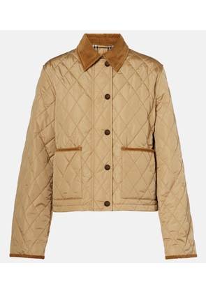 Burberry Oldham quilted jacket