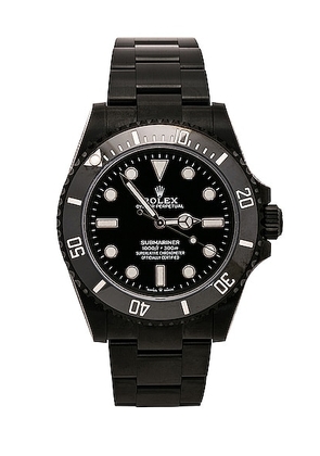 MINDS Rolex Submariner in Black - Black. Size all.