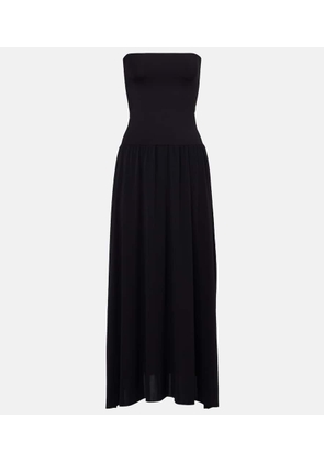 Eres Oda pleated bustier dress