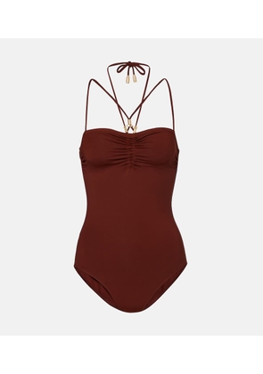 Eres Odyssee gathered swimsuit