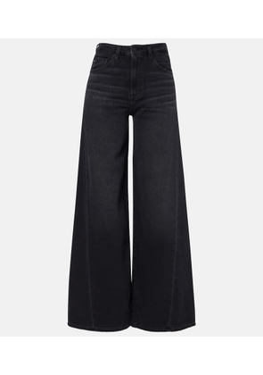 AG Jeans Helsinki high-rise wide-leg jeans