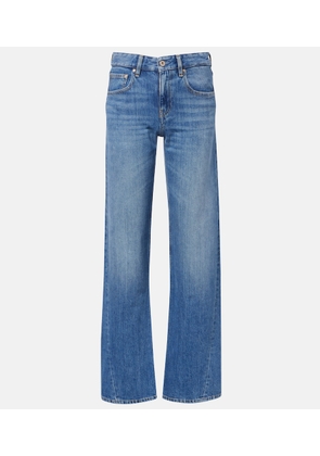 AG Jeans Siena low-rise straight jeans