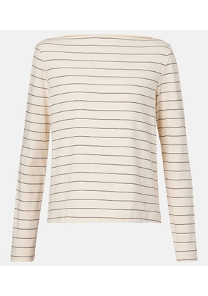 Leset Margo striped cotton jersey T-shirt