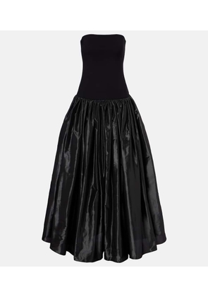 Coperni Taffeta bustier gown