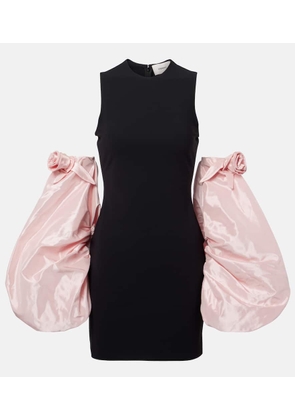 Coperni Floral-applique minidress