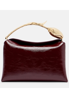 Erdem Bloom Medium patent leather tote bag