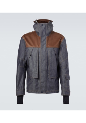 Moncler Grenoble Langtang denim ski jacket