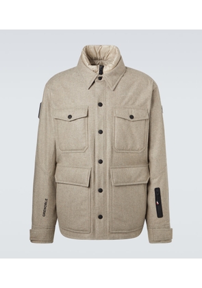 Moncler Grenoble Antuco virgin wool down ski jacket