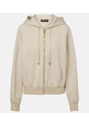 Loro Piana Viera cotton, silk, and cashmere hoodie