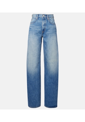 Slvrlake Cassie high-rise barrel-leg jeans