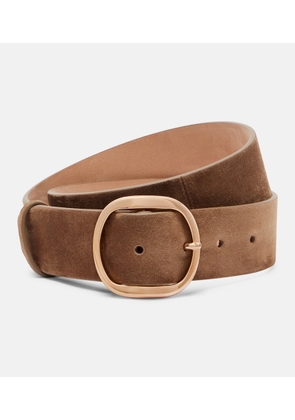 Gabriela Hearst Elster suede belt