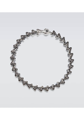 David Yurman ArmoryÂ® sterling silver bracelet with diamonds