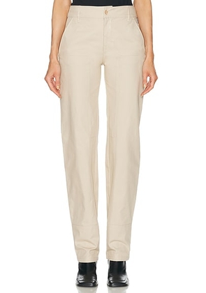 Moschino Jeans Tailored Pant in Beige - Beige. Size 36 (also in 38, 40, 42).