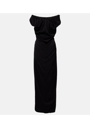 Vivienne Westwood Ginnie draped jersey maxi dress