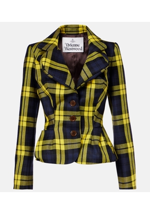 Vivienne Westwood Plaid virgin wool blazer