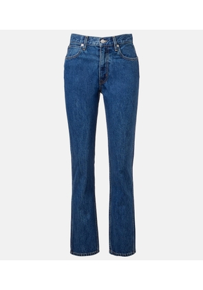 Slvrlake Virginia Slim high-rise straight jeans