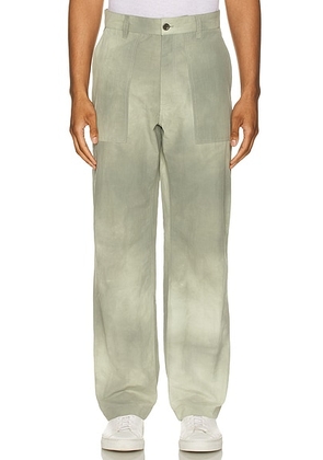 Norse Projects Lukas Relaxed Wave Dye Pants in Clay - Olive. Size 34 (also in ).