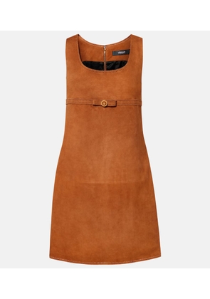 Versace Suede minidress