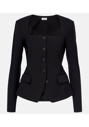 Simkhai Marlowe crepe blazer