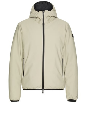 Moncler Chalves Jacket in Sand Beige - Brown. Size 3 (also in 4).
