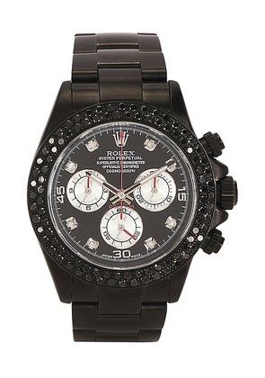 MINDS Rolex Daytona in Black - Black. Size all.