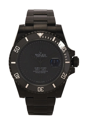 MINDS Rolex Submariner in Black - Black. Size all.