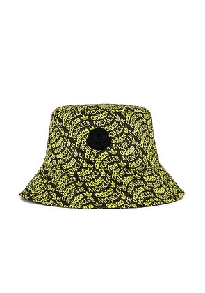Moncler Genius x Adidas Bucket Hat in Olive - Multi. Size L (also in M, XL).