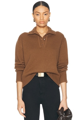 NILI LOTAN Renata Sweater in Coffee - Brown. Size L (also in ).