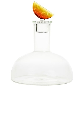 Maison Balzac Le Citrus Decanter in Clear & Amber - NA. Size all.