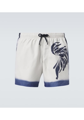 Dries Van Noten Printed swim trunks