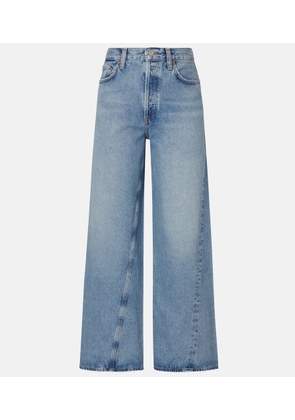 Agolde Twist low-rise wide-leg jeans
