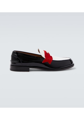 Christian Louboutin Penny patent leather penny loafers
