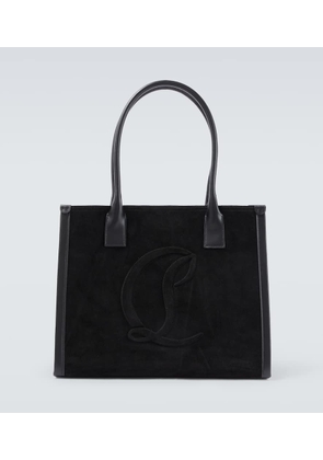 Christian Louboutin By My Side suede tote bag