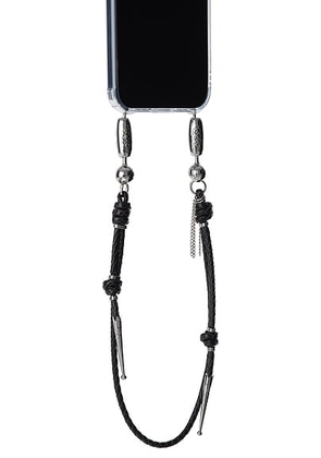 Ossa For FWRD Bolo Wristlet in Black - Black. Size all.