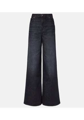 Chloe High-rise wide-leg jeans