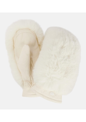 Goldbergh Hill leather ski mittens